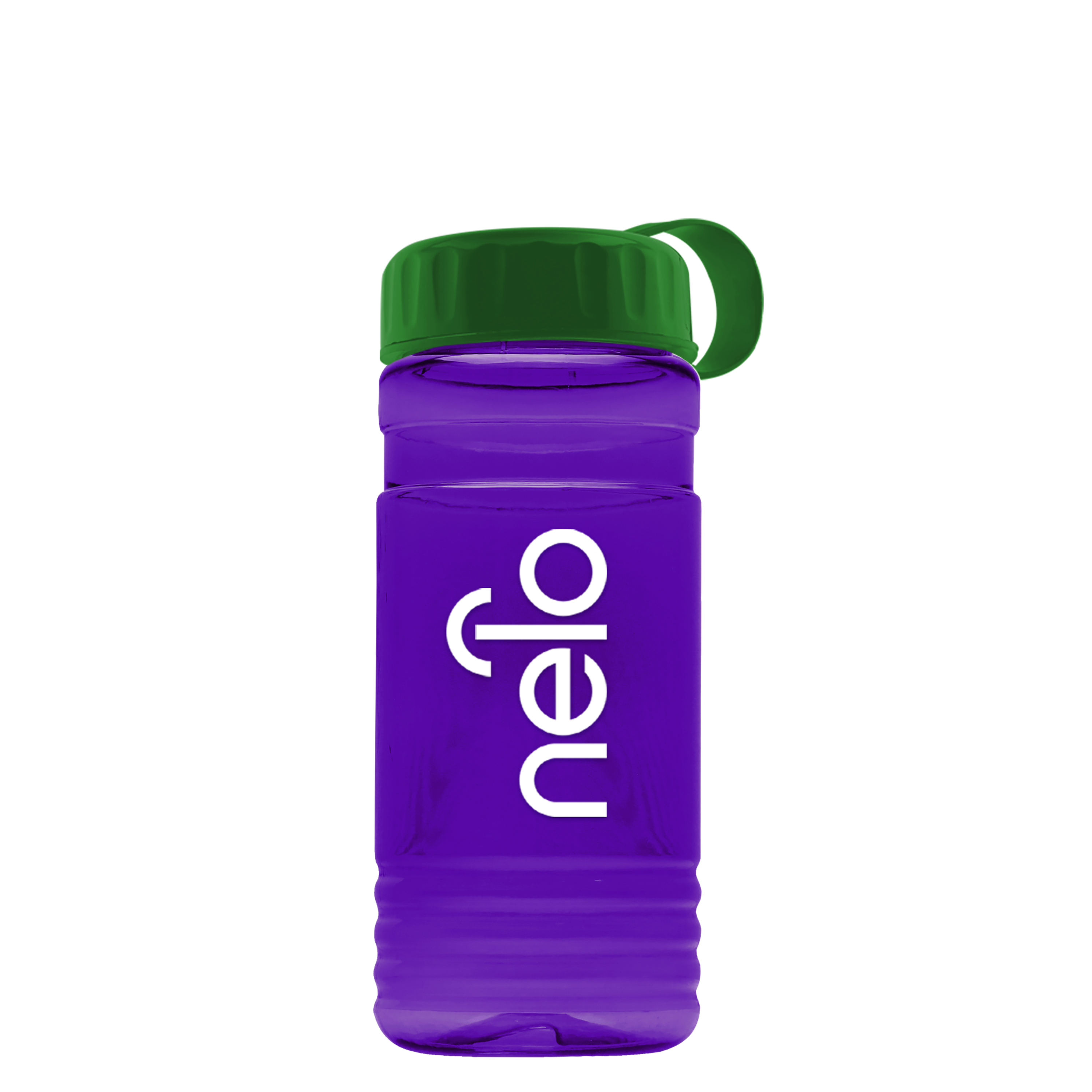 RPET Bottle with Tethered Lid - 20 oz.